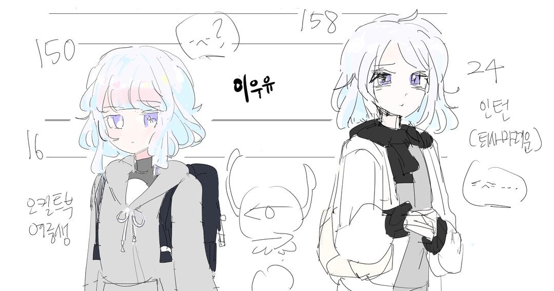 FuRuri 후루리 | 그림 창작 1차창작 오리지널 창작캐릭터 숄더픽 자캐 oc 미소녀 여캐 | 숄더픽