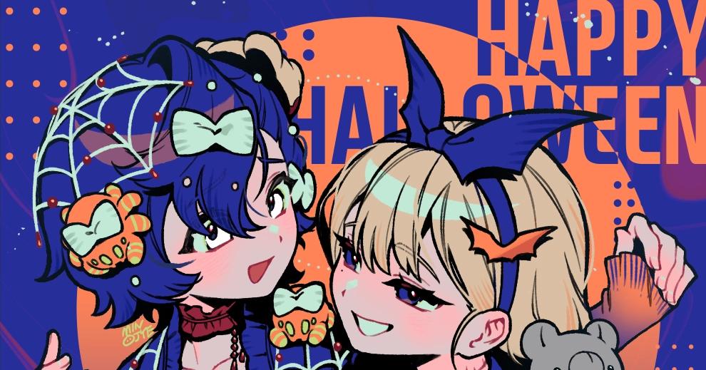 MINJYE | 숄더픽 일러스트 캐릭터 데디베어 deaddybear 할로윈 | 숄더픽