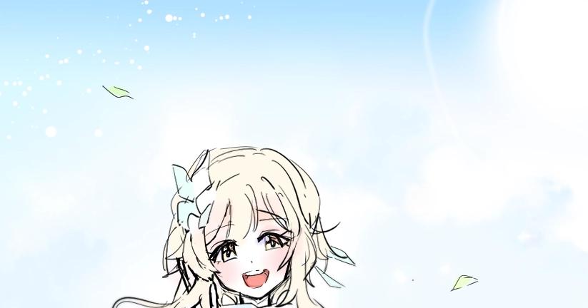 FuRuri 후루리 | 여캐 미소녀 숄더픽 그림 낙서 2차창작 원신 루미네 fururi 팬아트 | 숄더픽